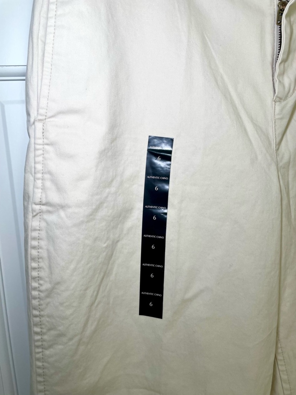 NWT Banana Republic Belted Utility Authentic Button hem Chino Size 6 Beige - Picture 2 of 13